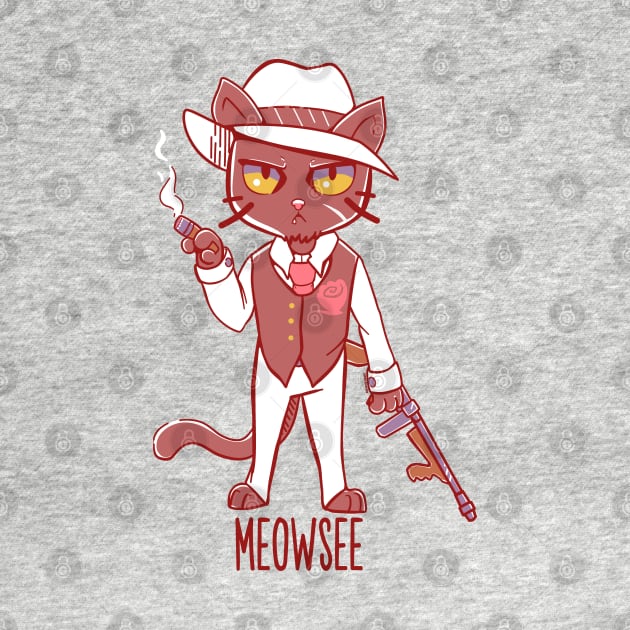 Meowsee - Mafia Kitty by TechraNova